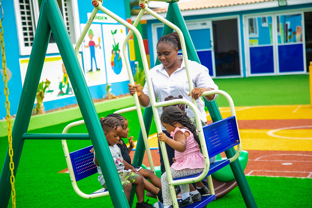 Children learning together